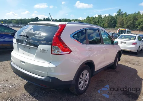 2013 Honda Cr-V Ex-L z USA, uszkodzony, nr VIN 5J6RM4H72DL034282